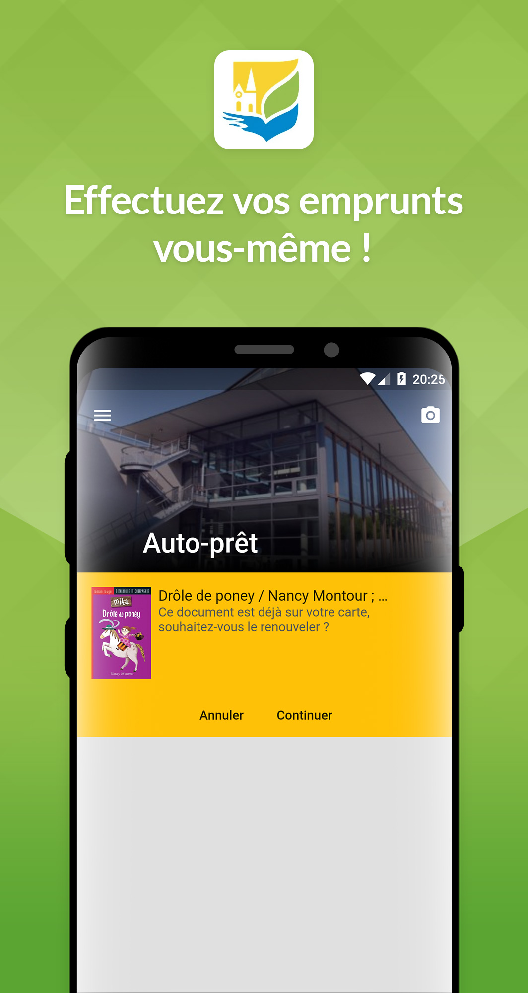 Leading the Development of the Châlons Library Companion App screenshot 3