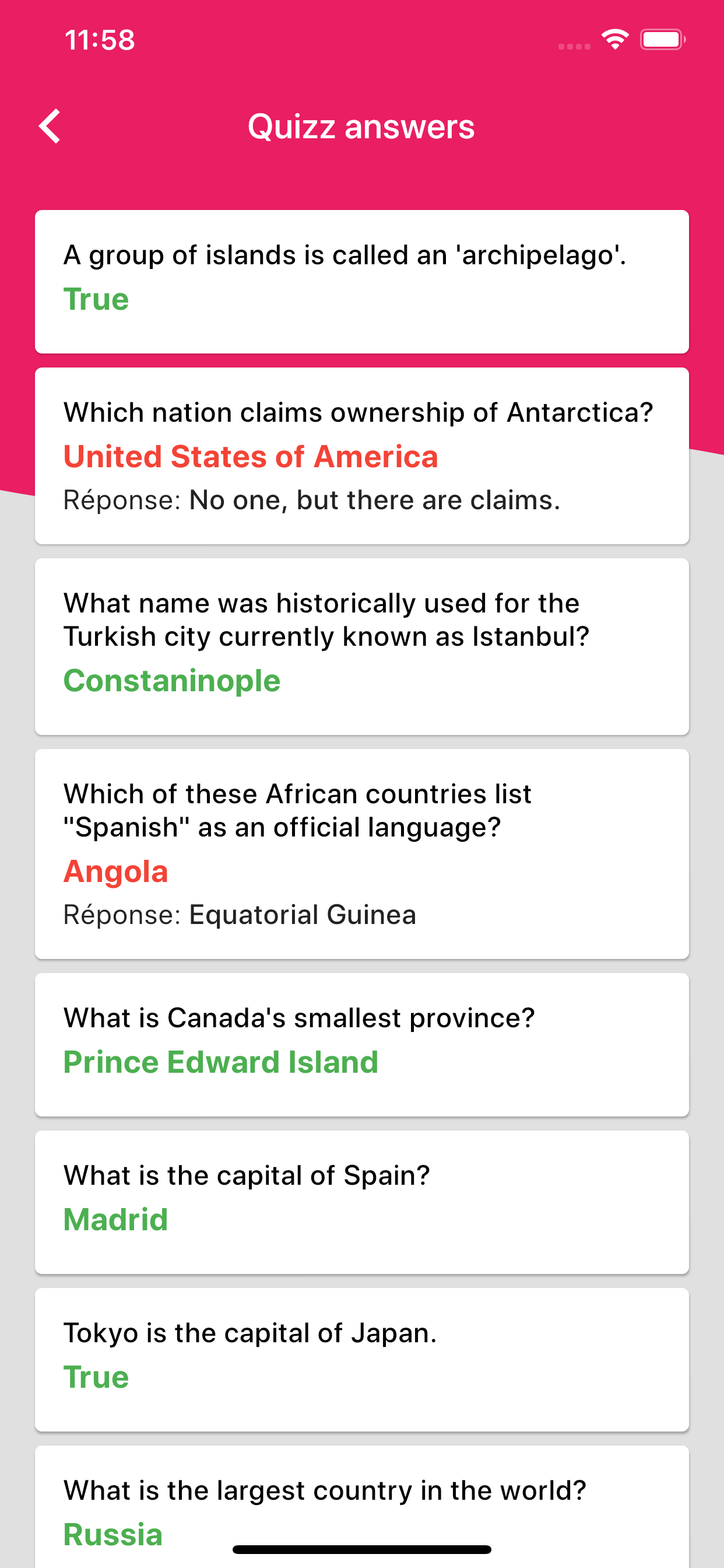 Open Trivia: Cross-Platform Quiz Product screenshot 5